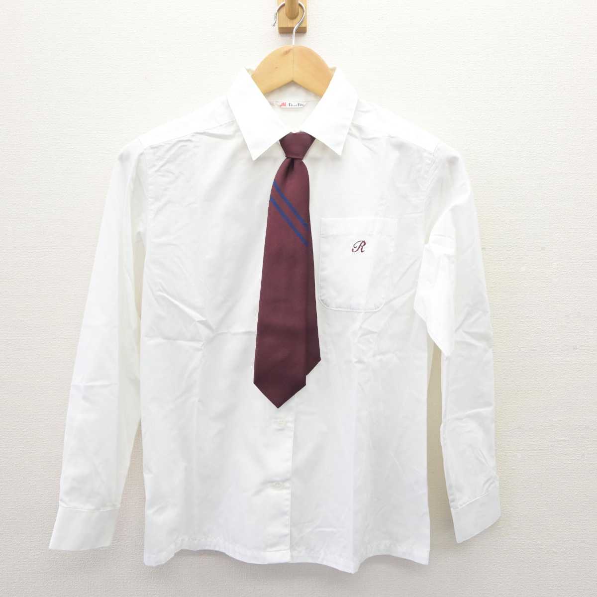 【中古】大阪府 履正社高等学校 女子制服 3点 (ニット・シャツ) sf066182