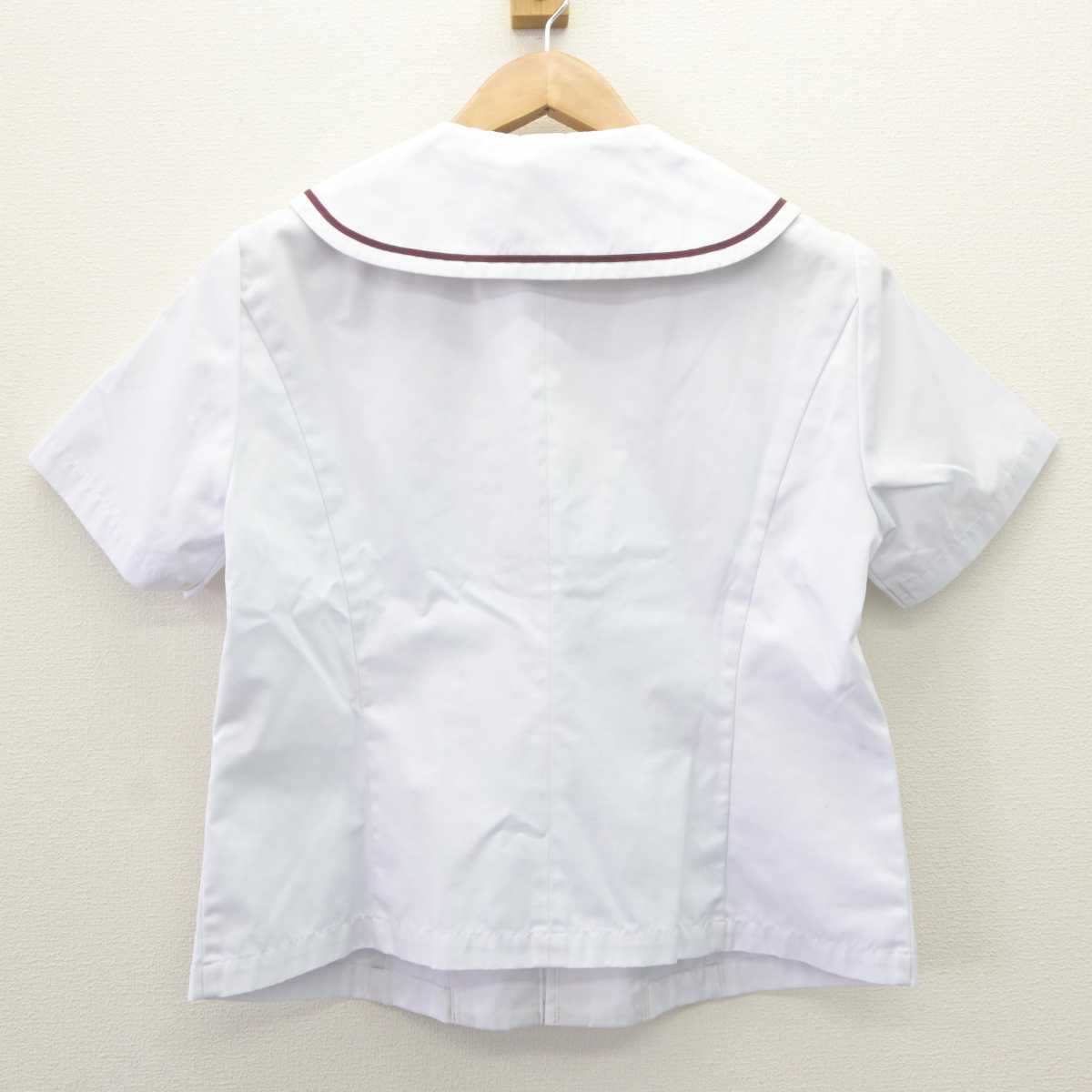 【中古】茨城県 常総学院高等学校 女子制服 2点 (シャツ・セーラー服) sf066210