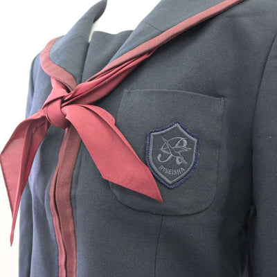 【中古】大阪府 履正社高等学校 女子制服 3点 (ブレザー・スカート) sf066212