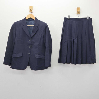 【中古】東京都 東京家政大学附属女子中学校・高等学校 女子制服 2点 (ブレザー・スカート) sf066213