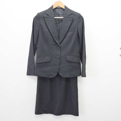 【中古】 事務服 女子制服 3点 (ジャケット・ベスト・スカート) sf066216