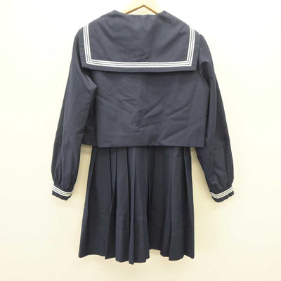 【中古】福岡県 筑紫女学園中学・高等学校/旧制服 女子制服 2点 (セーラー服・ジャンパースカート) sf066222