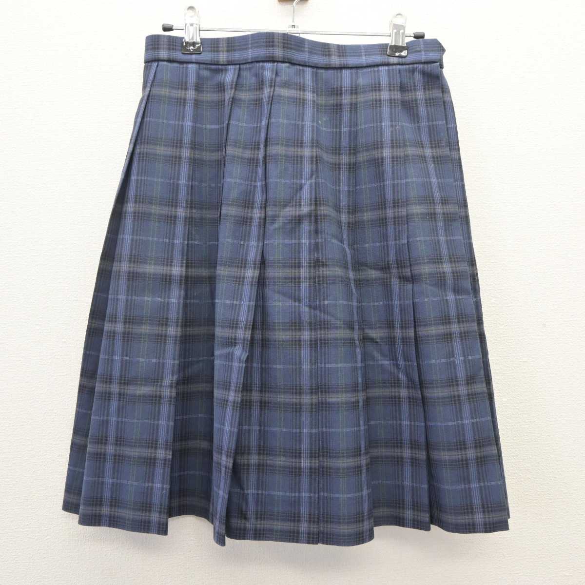 【中古】山口県 慶進中学校・高等学校 女子制服 2点 (シャツ・スカート) sf066231