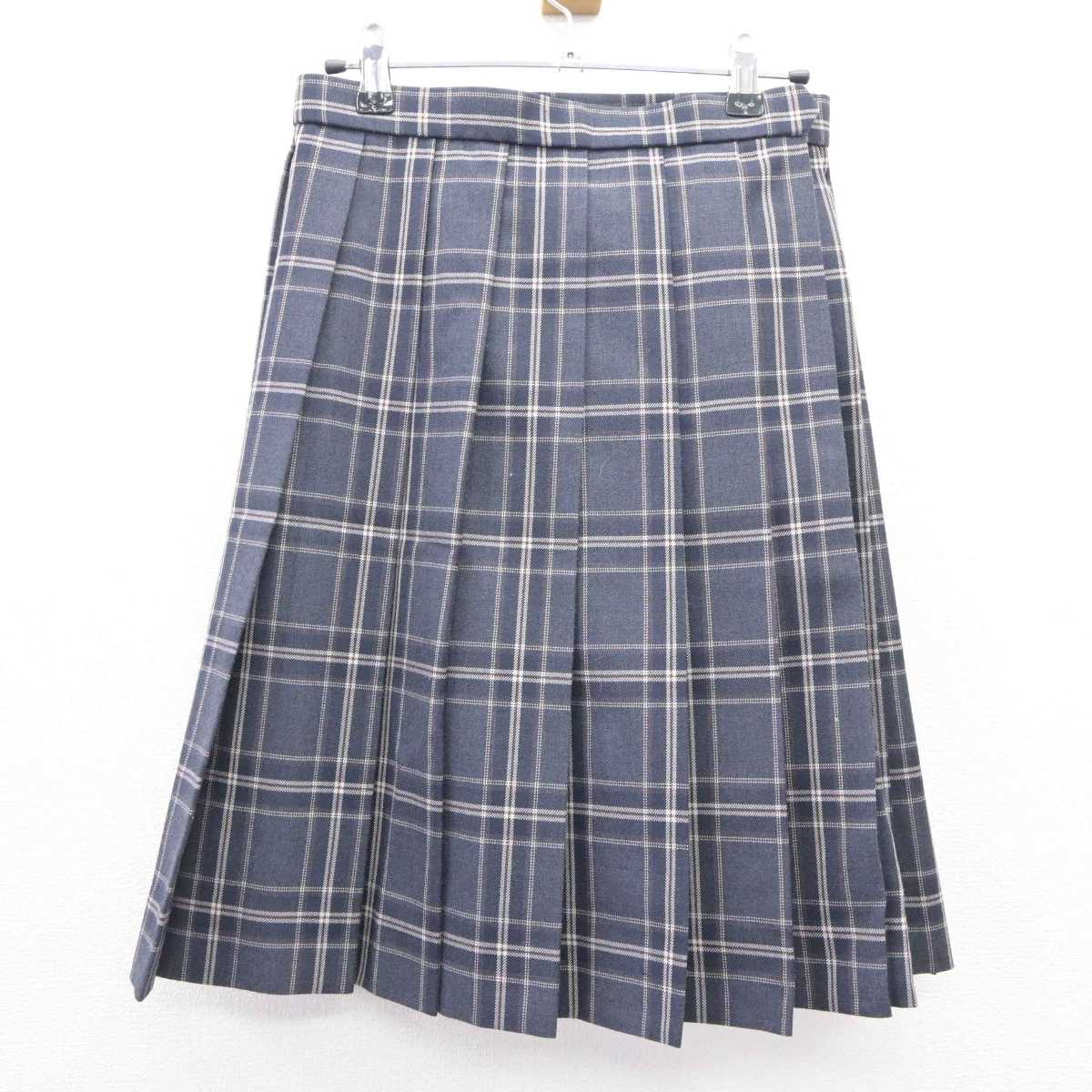 【中古】山口県 慶進中学校・高等学校 女子制服 4点 (ブレザー・シャツ・スカート) sf066234