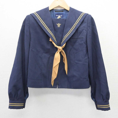 【中古】千葉県 鎌ヶ谷西高等学校 女子制服 2点 (セーラー服・スカート) sf066236