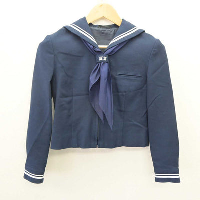 【中古】千葉県 昭和学院秀英中学校・高等学校 女子制服 3点 (セーラー服・スカート) sf066240