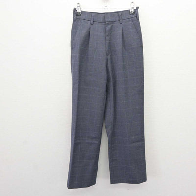 【中古】大阪府 歌島中学校 男子制服 3点 (ブレザー・シャツ・ズボン) sf066255