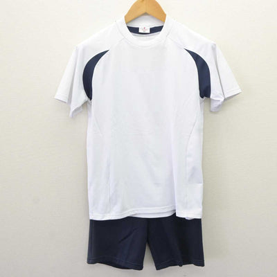 【中古】大阪府 歌島中学校 女子制服 2点 (体操服 上・体操服 下) sf066263