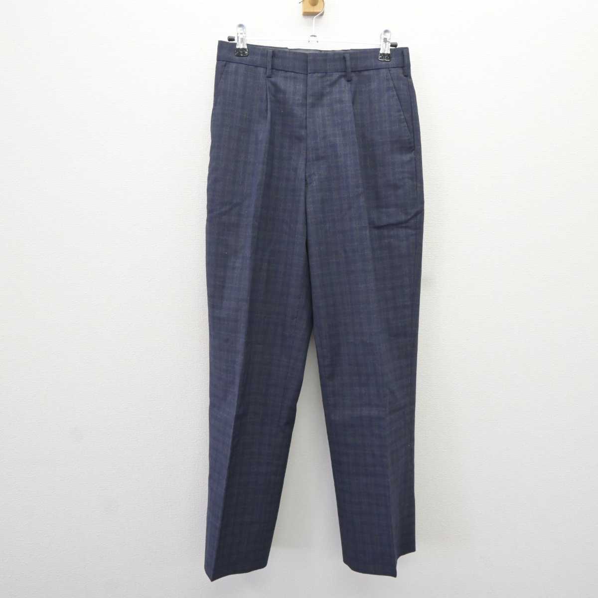 【中古】大阪府 四條畷学園高等学校 男子制服 4点 (シャツ・ズボン) sf066269