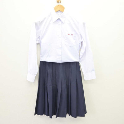 【中古】大阪府 都島工業高等学校 女子制服 3点 (ブレザー・シャツ・スカート) sf066273