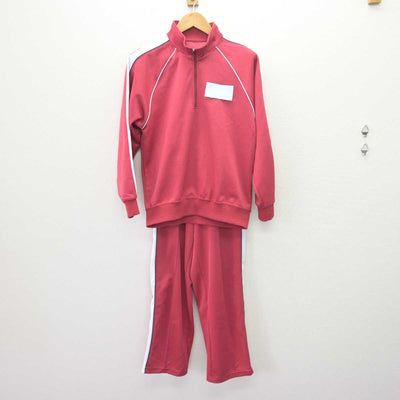 【中古】大阪府 都島工業高等学校 女子制服 2点 (ジャージ 上・ジャージ 下) sf066275