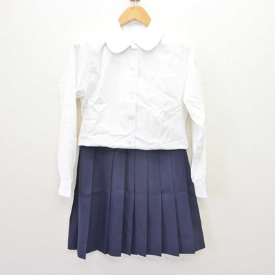 【中古】長野県 伊那西高等学校 女子制服 2点 (シャツ・スカート) sf066277