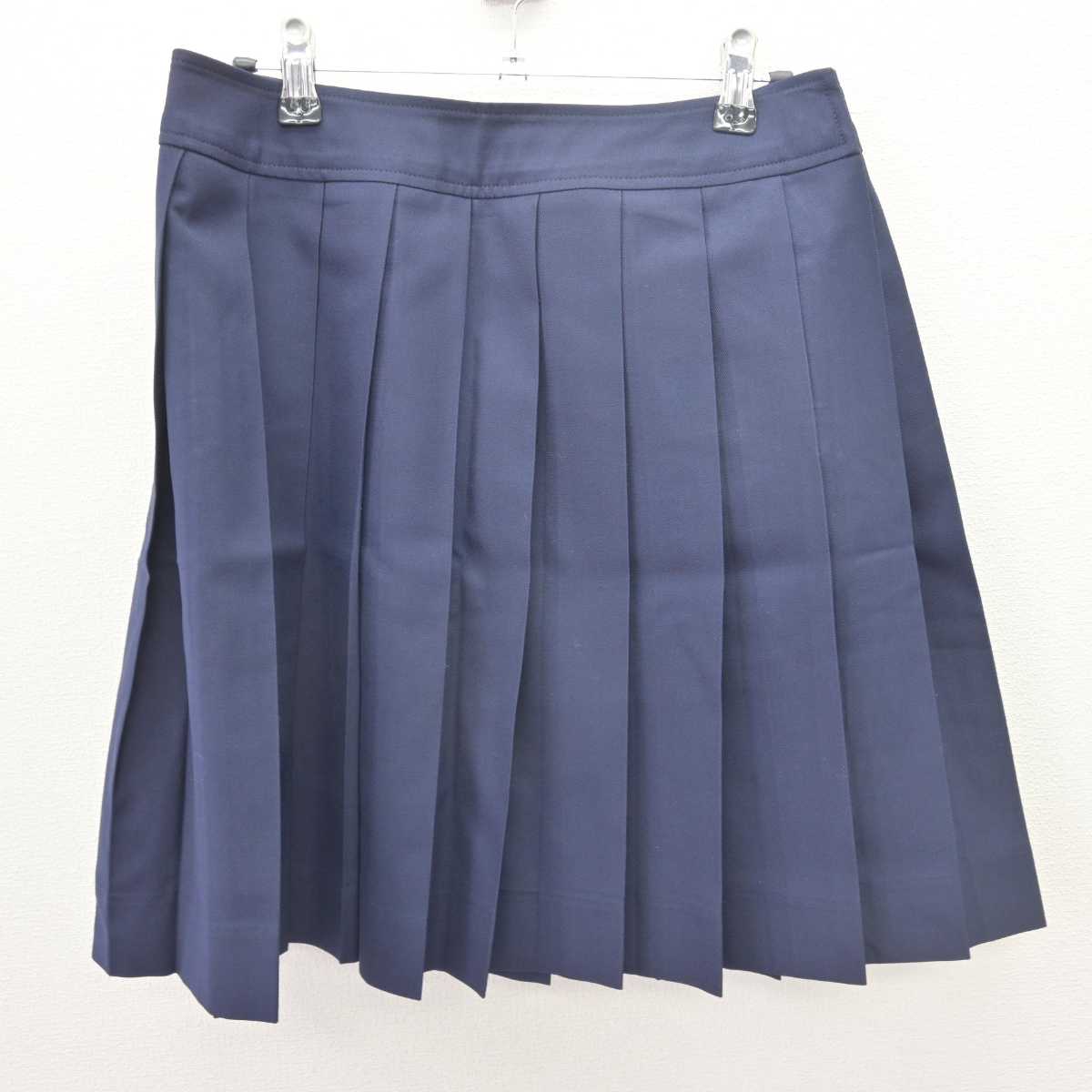 【中古】長野県 伊那西高等学校 女子制服 2点 (シャツ・スカート) sf066277