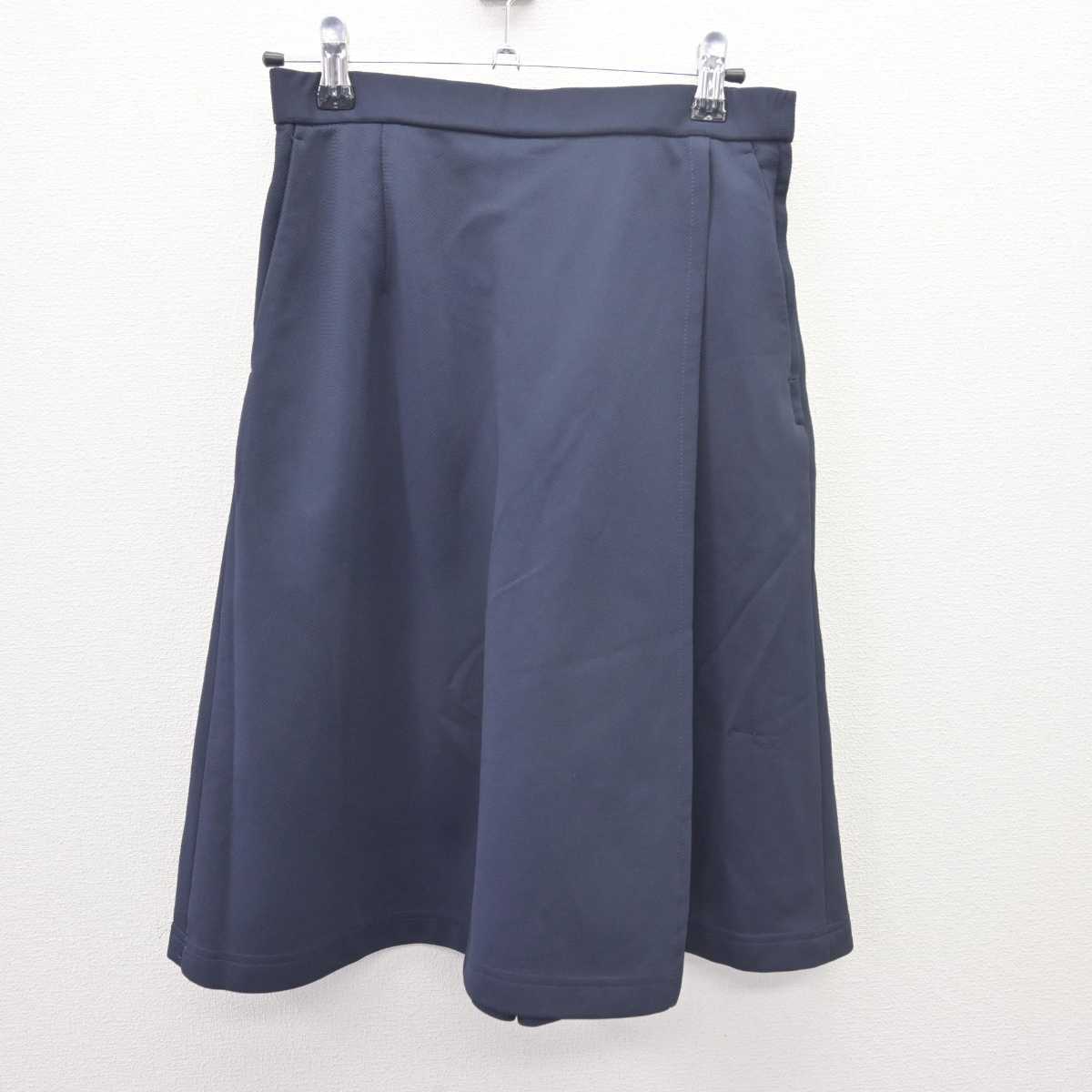 【中古】 事務服 女子制服 3点 (ブラウス・スカート) sf066282