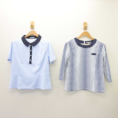 【中古】 事務服 女子制服 2点 (ブラウス・ブラウス) sf066285