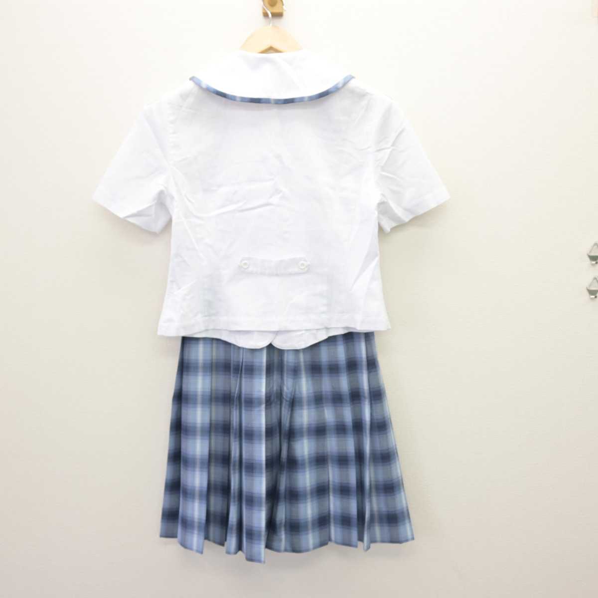 【中古】宮崎県 宮崎日本大学高等学校/旧制服 女子制服 3点 (ブラウス・スカート) sf066295