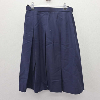 【中古】奈良県 京西中学校 女子制服 4点 (ブレザー・シャツ・スカート) sf066304