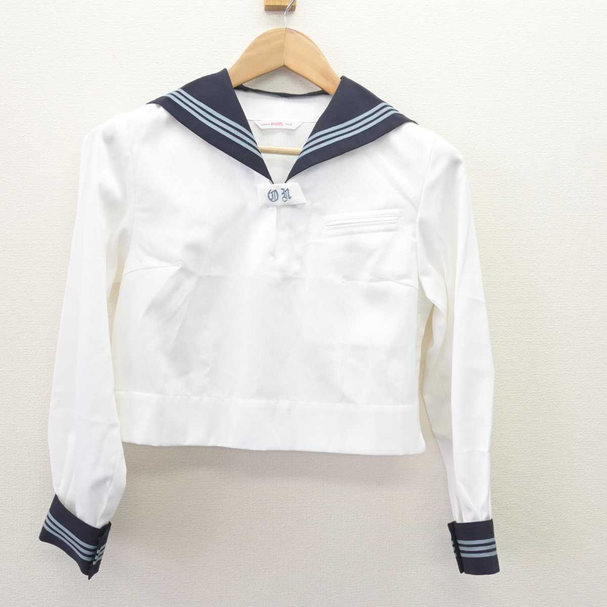 【中古】東京都 大妻中野中学校・高等学校 女子制服 2点 (セーラー服・スカート) sf066310