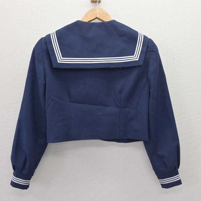 【中古】埼玉県 武蔵野中学校 女子制服 4点 (セーラー服・ジャンパースカート・スカート) sf066313