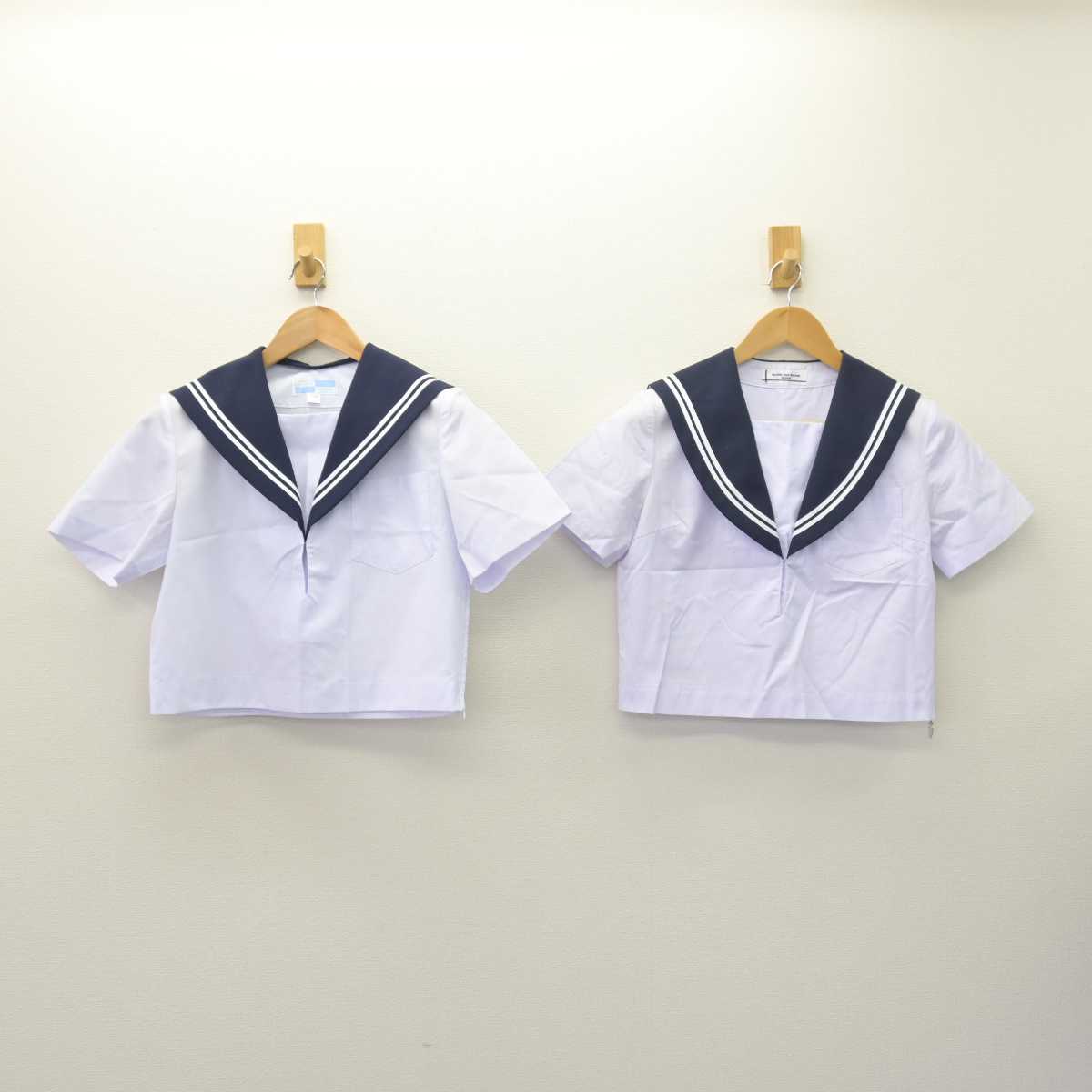 【中古】愛知県 豊正中学校 女子制服 3点 (セーラー服・スカート) sf066314