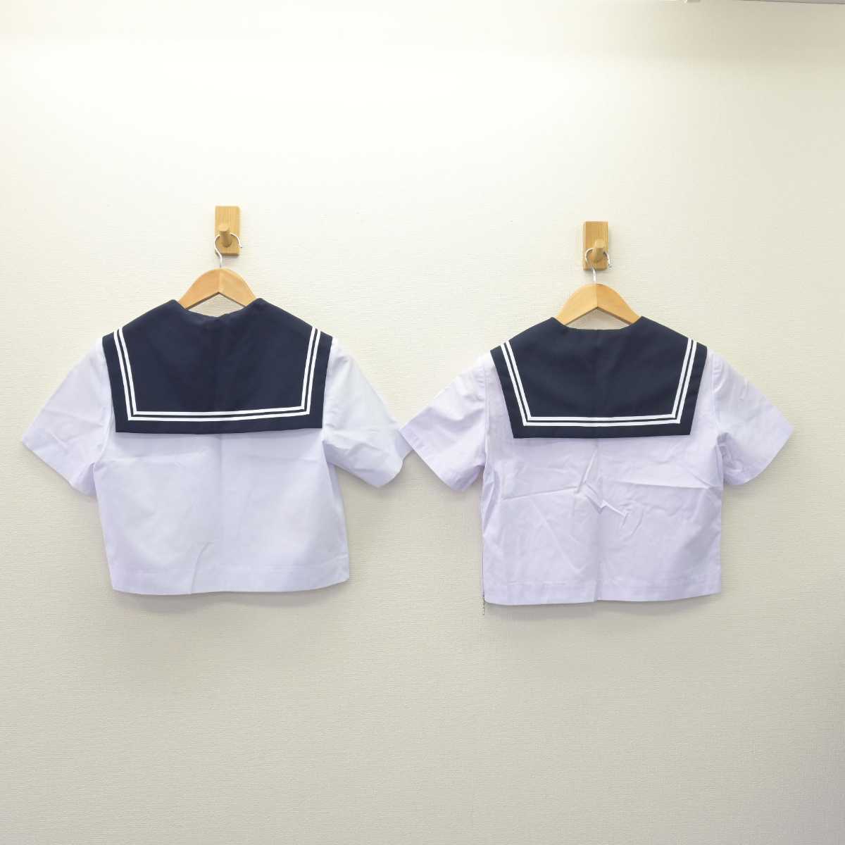 【中古】愛知県 豊正中学校 女子制服 3点 (セーラー服・スカート) sf066314