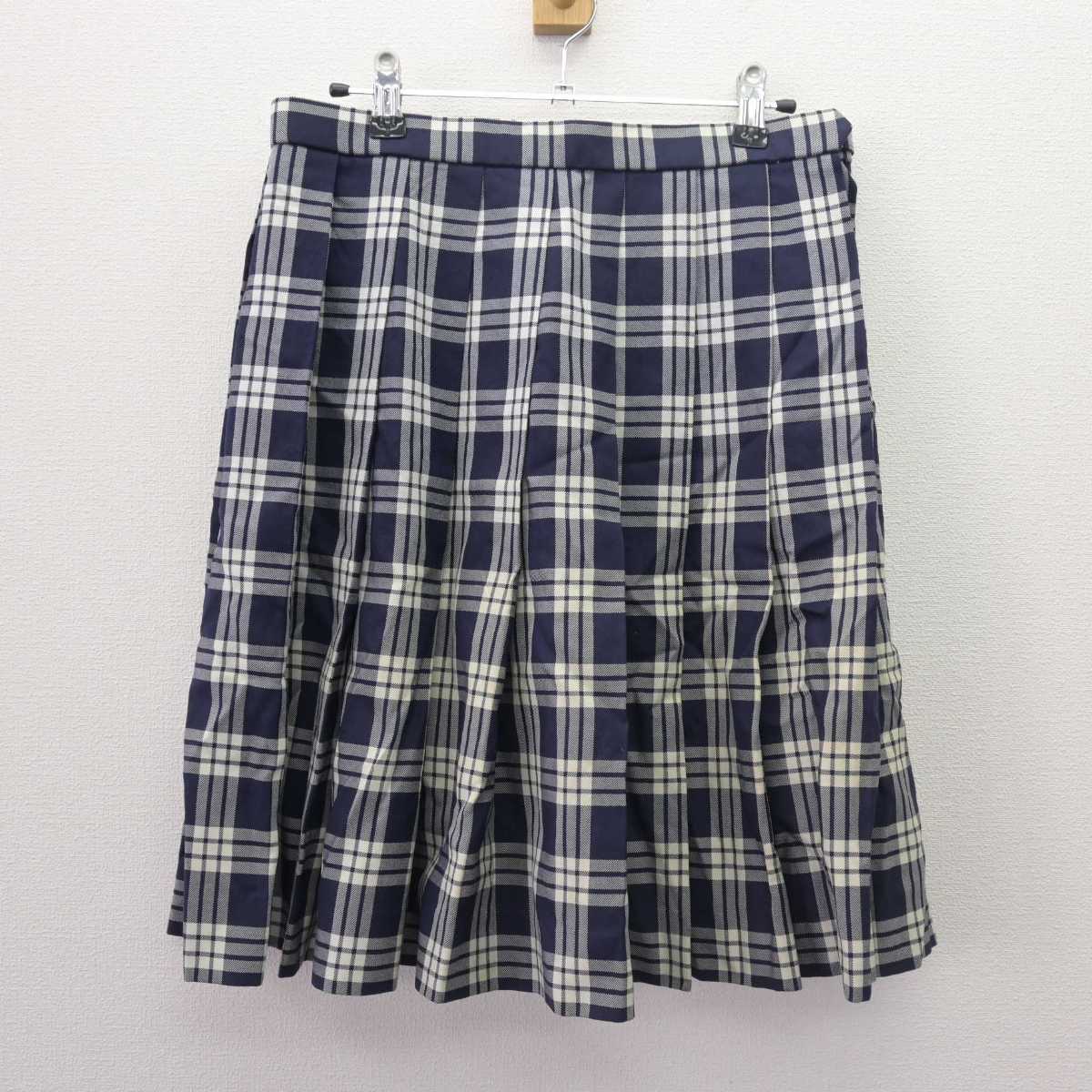 【中古】宮城県 聖和学園高等学校 女子制服 2点 (スカート) sf066322