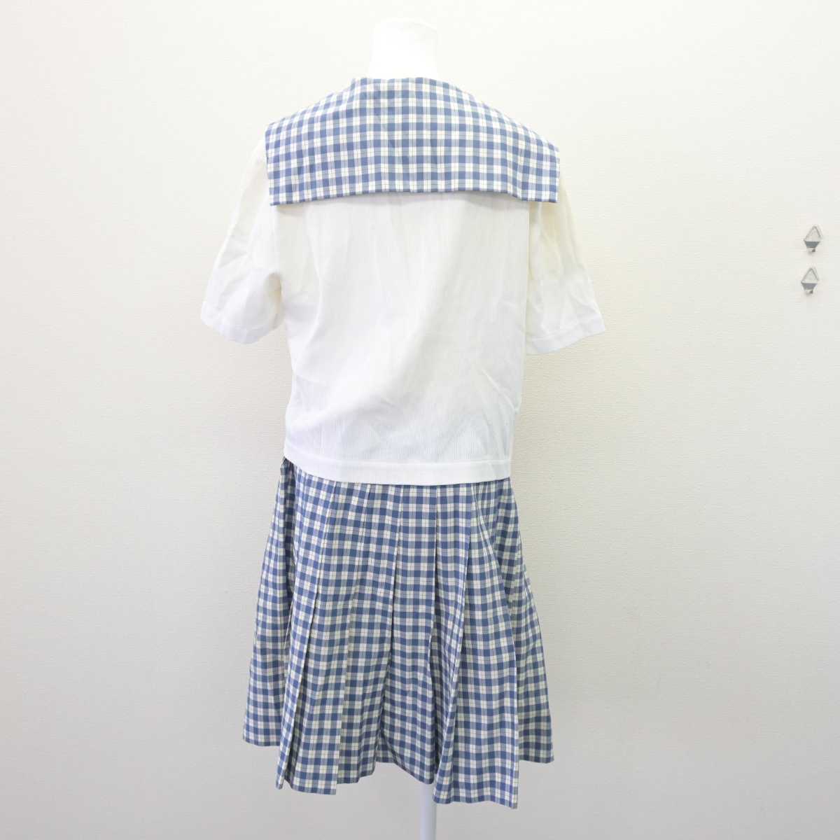 【中古】宮城県 聖和学園高等学校 女子制服 2点 (セーラー服・スカート) sf066323