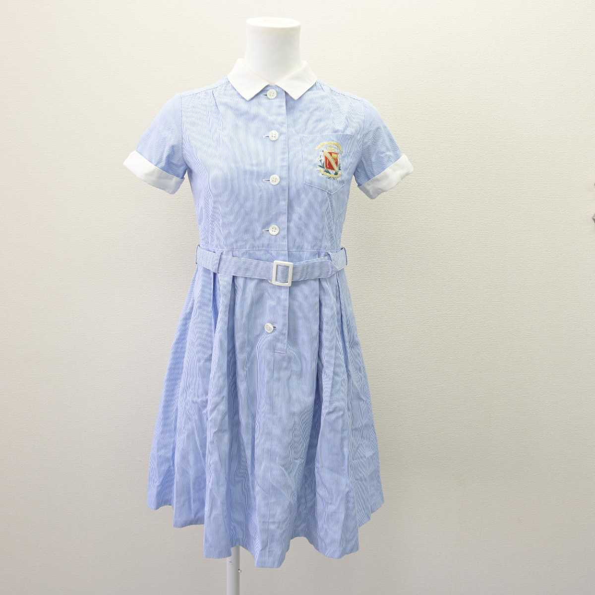 【中古】神奈川県 横浜雙葉小学校 女子制服 2点 (ワンピース) sf066324