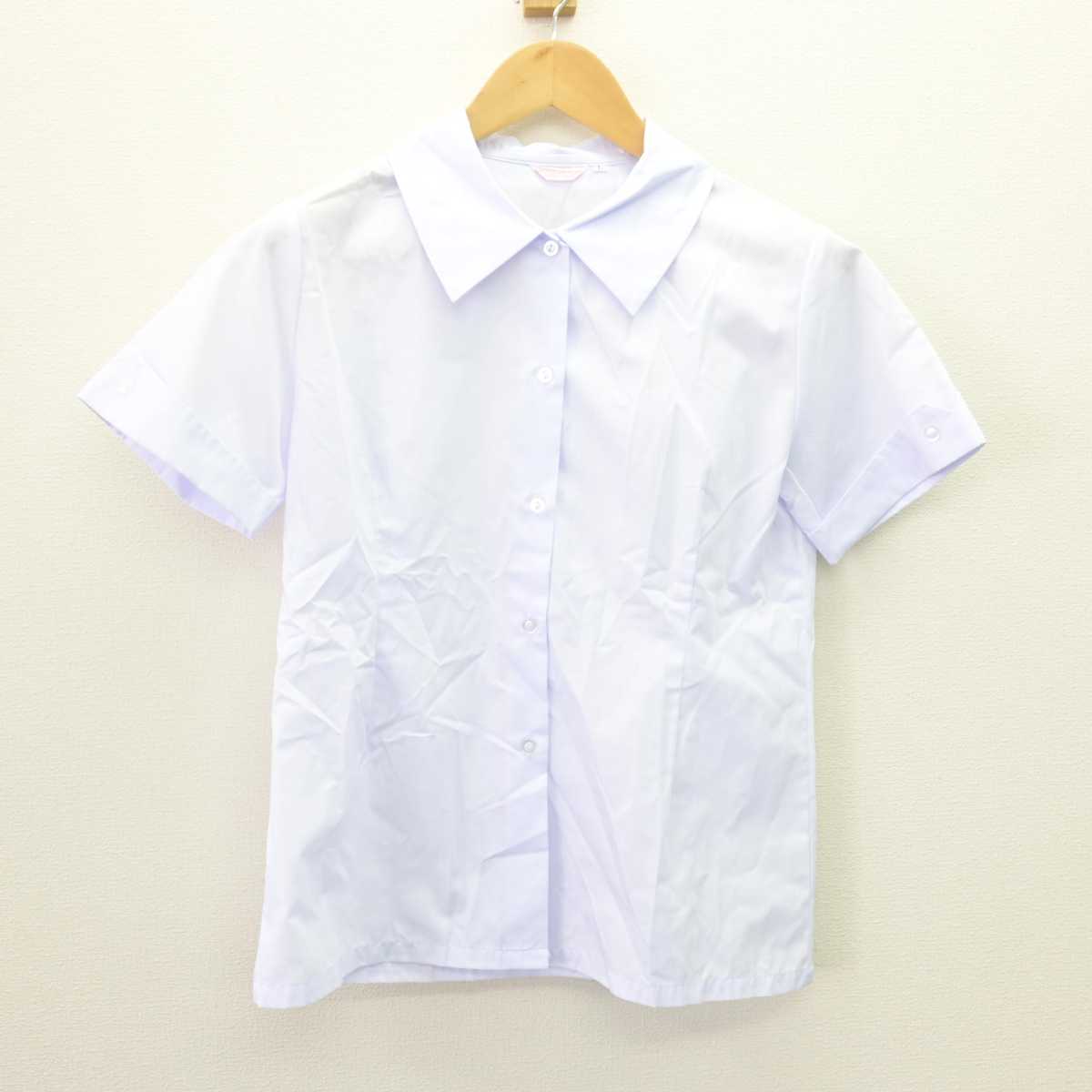 【中古】東京都 聖心女子学院 女子制服 2点 (ベスト・シャツ) sf066326