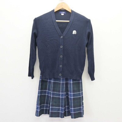 【中古】神奈川県 横浜雙葉小学校 女子制服 2点 (ニット・スカート) sf066329