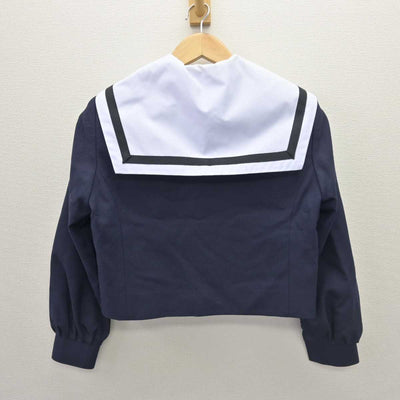 【中古】愛知県 名古屋西高等学校 女子制服 4点 (セーラー服・スカート) sf066345