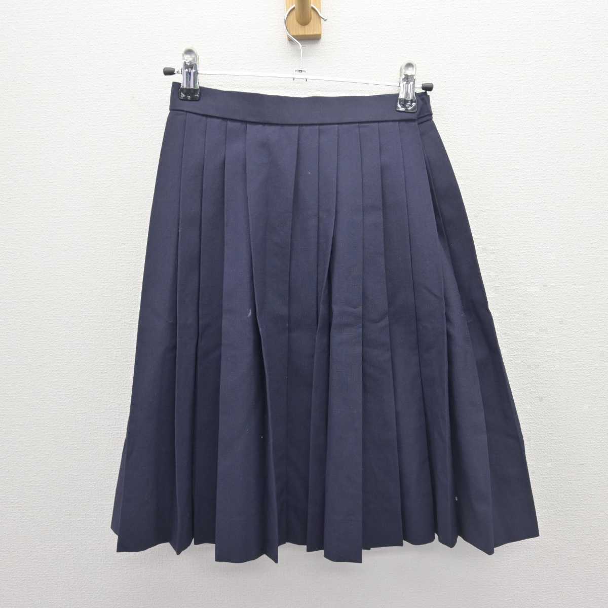 【中古】愛知県 名古屋西高等学校 女子制服 3点 (セーラー服・スカート) sf066346