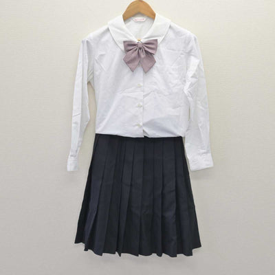 【中古】香川県 大手前高松高等学校 女子制服 4点 (ブレザー・シャツ・スカート) sf066361