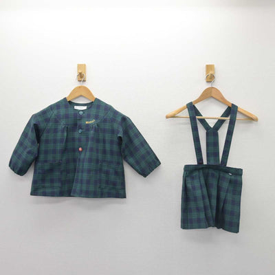 【中古】岐阜県 みどり幼稚園 女子制服 2点 (ブレザー・スカート) sf066363