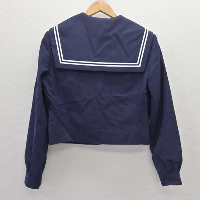 【中古】岐阜県 稲羽中学校 女子制服 3点 (セーラー服・スカート) sf066365