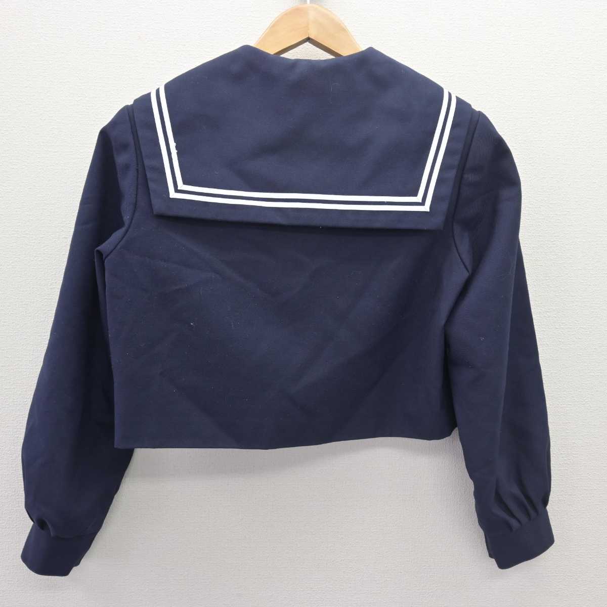 【中古】愛知県 御田中学校 女子制服 3点 (セーラー服・スカート) sf066372