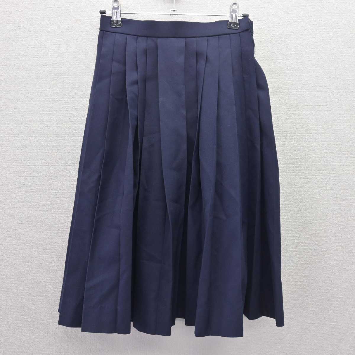 【中古】愛知県 御田中学校 女子制服 3点 (セーラー服・スカート) sf066372