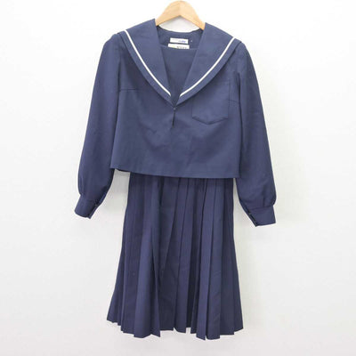 【中古】愛知県 惟信高等学校/旧モデル 女子制服 2点 (セーラー服・スカート) sf066381