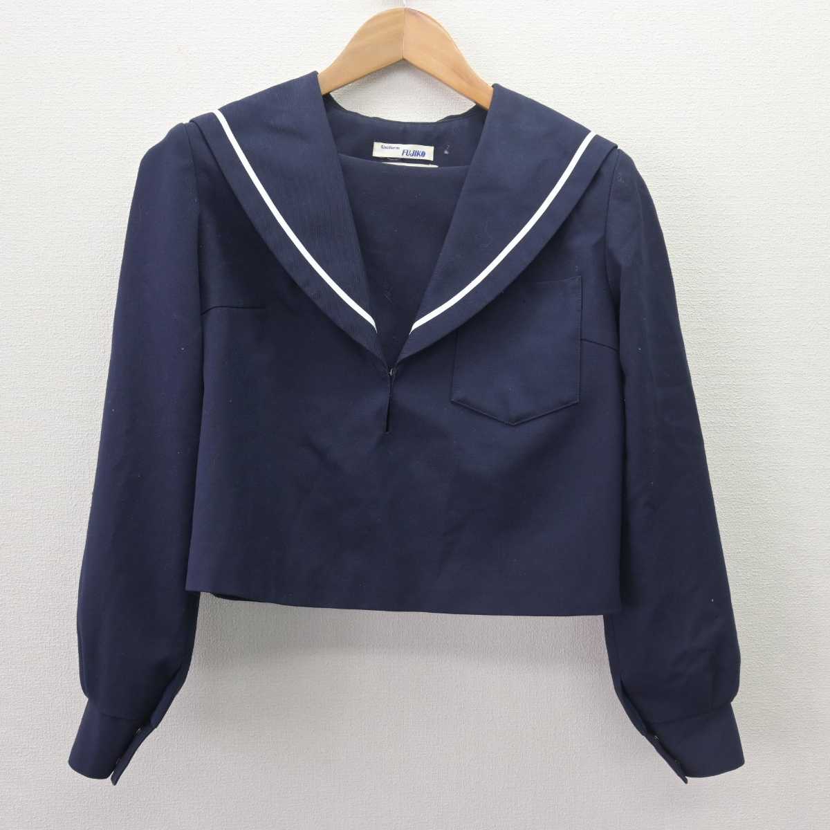 【中古】愛知県 惟信高等学校/旧モデル 女子制服 2点 (セーラー服・スカート) sf066381