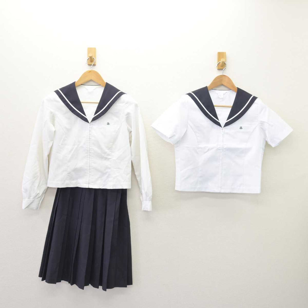 【中古】愛知県 惟信高等学校/旧モデル 女子制服 3点 (セーラー服・セーラー服・スカート) sf066383