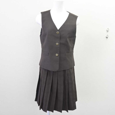 【中古】静岡県 不二聖心女子学院 女子制服 5点 (ブレザー・ベスト・スカート) sf066390