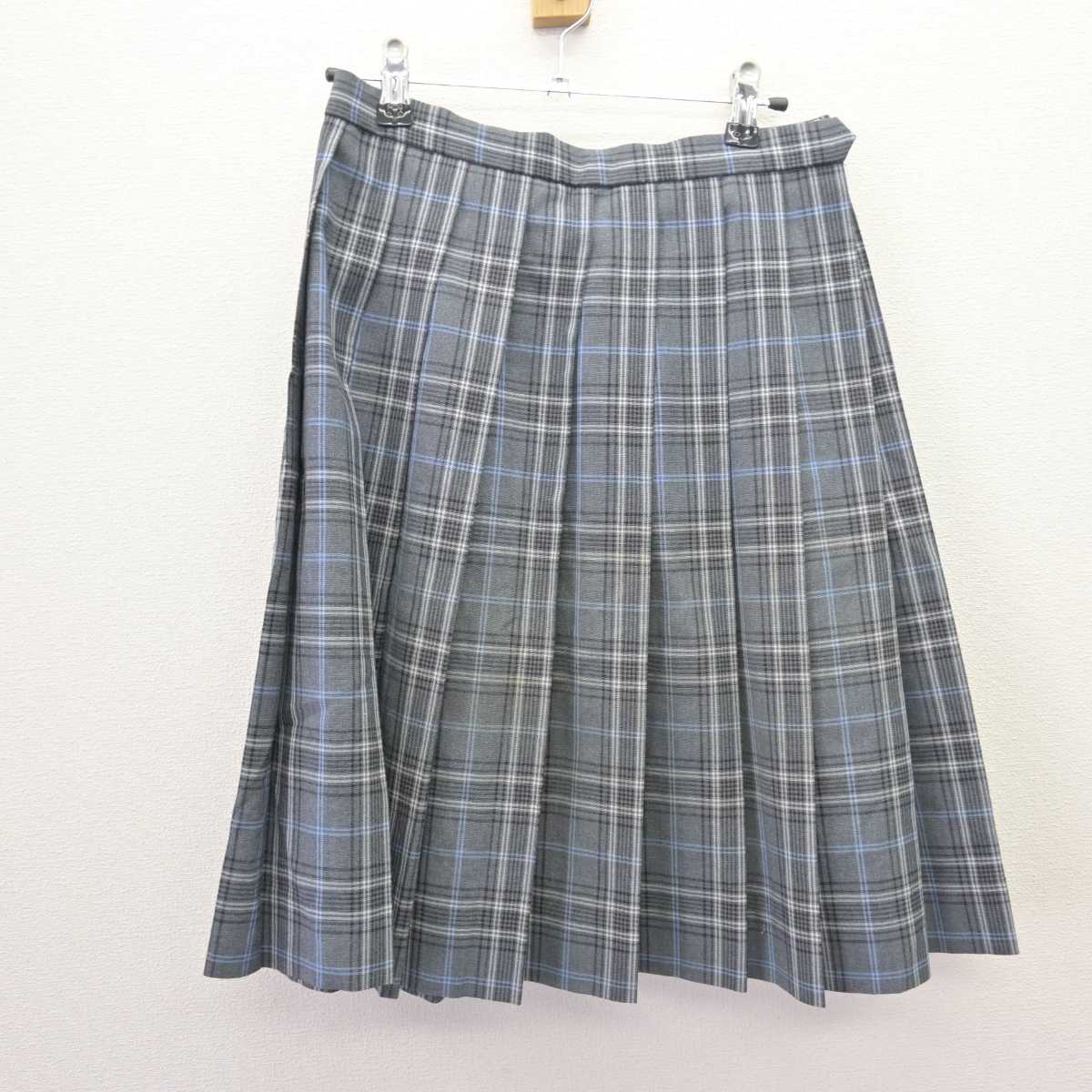 【中古】埼玉県 細田学園中学校・高等学校/旧モデル 女子制服 3点 (ニットベスト・スカート) sf066398