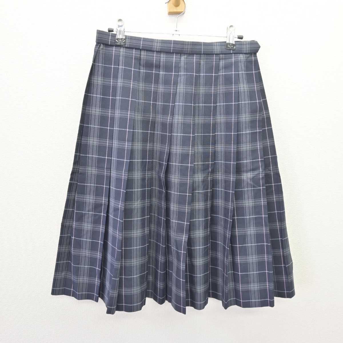 【中古】愛知県 菊華高等学校 女子制服 2点 (セーラー服・スカート) sf066405