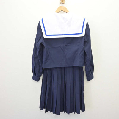 【中古】愛知県 尾張旭市立西中学校 女子制服 3点 (セーラー服・スカート) sf066406