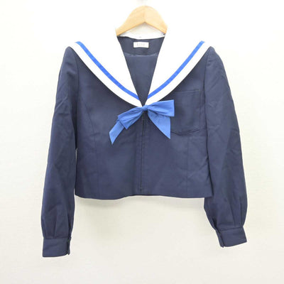 【中古】愛知県 尾張旭市立西中学校 女子制服 3点 (セーラー服・スカート) sf066406