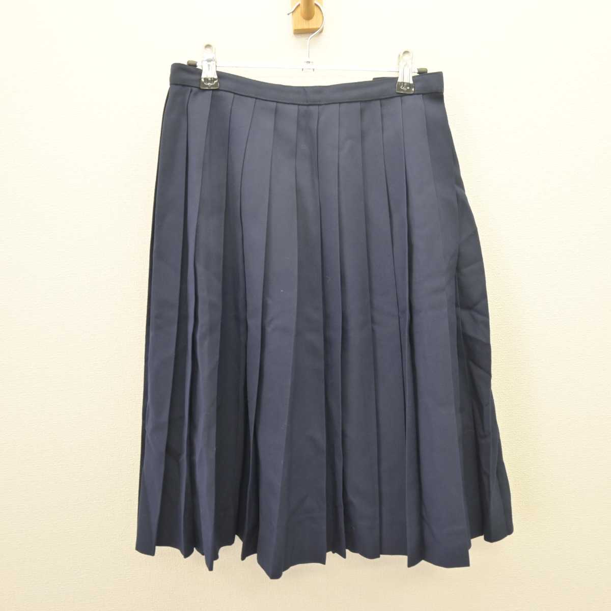 【中古】愛知県 尾張旭市立西中学校 女子制服 3点 (セーラー服・スカート) sf066406