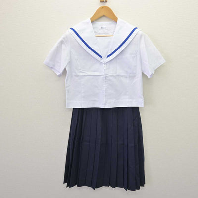 【中古】愛知県 尾張旭市立西中学校 女子制服 3点 (セーラー服・スカート) sf066407