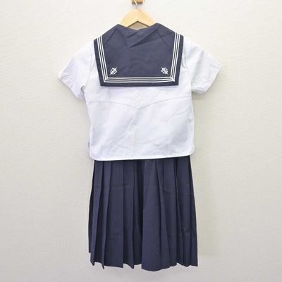 【中古】神奈川県 湘南白百合学園小学校 女子制服 3点 (セーラー服・スカート) sf066415