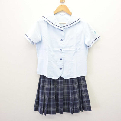 【中古】京都府 京都両洋高等学校 女子制服 2点 (ブラウス・スカート) sf066421