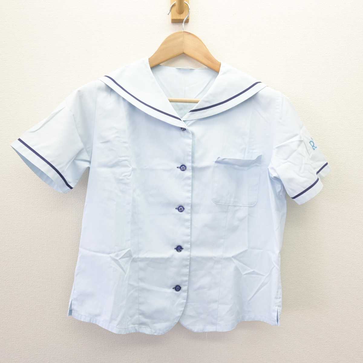 【中古】京都府 京都両洋高等学校 女子制服 2点 (シャツ・ブラウス) sf066422